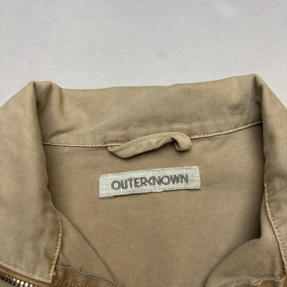 Outerknown Station Zip Up Jumpsuit Coveralls Womens 19x29.5x17 Utility - Picture 4 of 9
